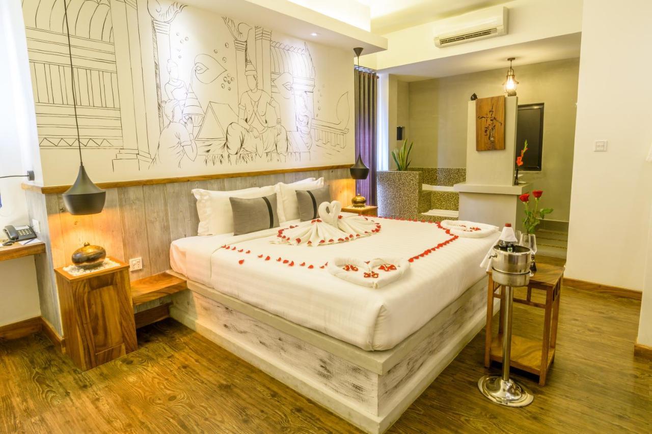 Double Leaf Boutique Hotel Phnom Penh Eksteriør bilde